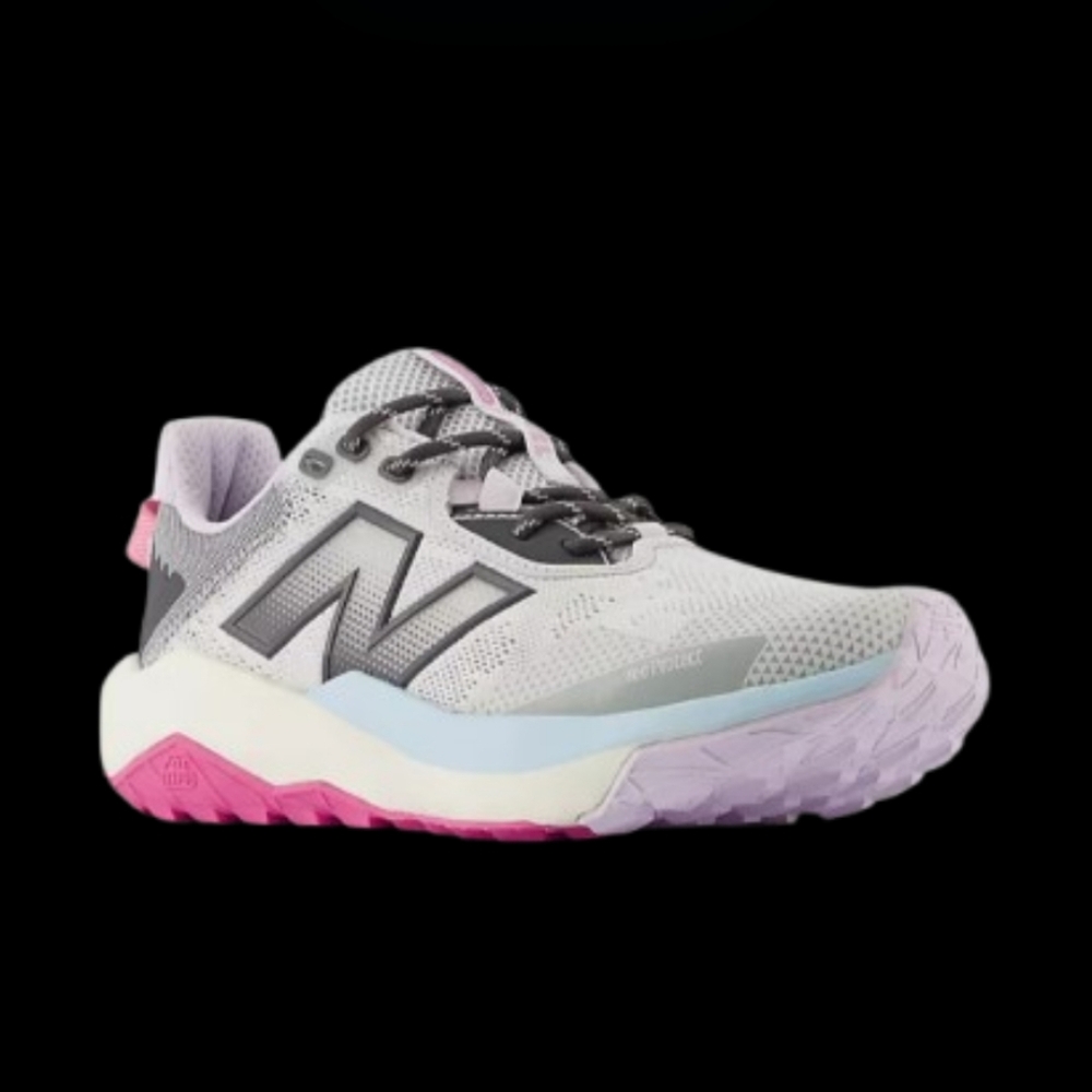 New Balance Dynasoft Nitrel v6 Trail Running Womens Grey Pink Black